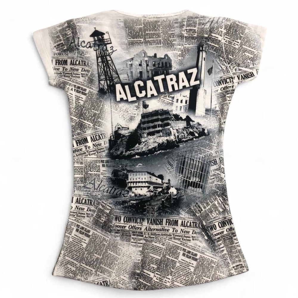 90s Alcatraz AOP Tee - Picture 4 of 4